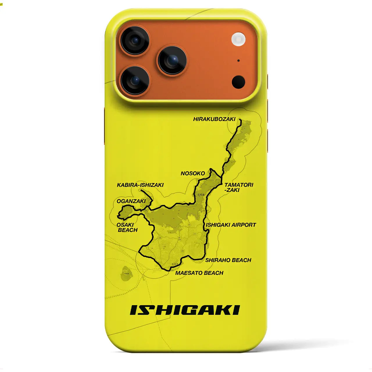 【石垣(沖縄県)】サイクリストiPhoneケース(バックカバータイプ)