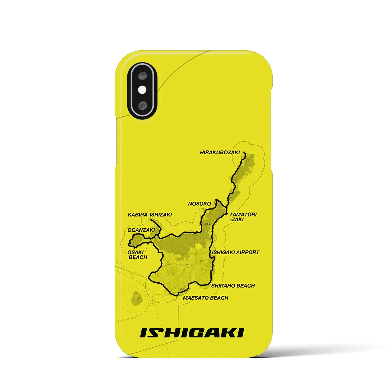 【石垣(沖縄県)】サイクリストiPhoneケース(バックカバータイプ)