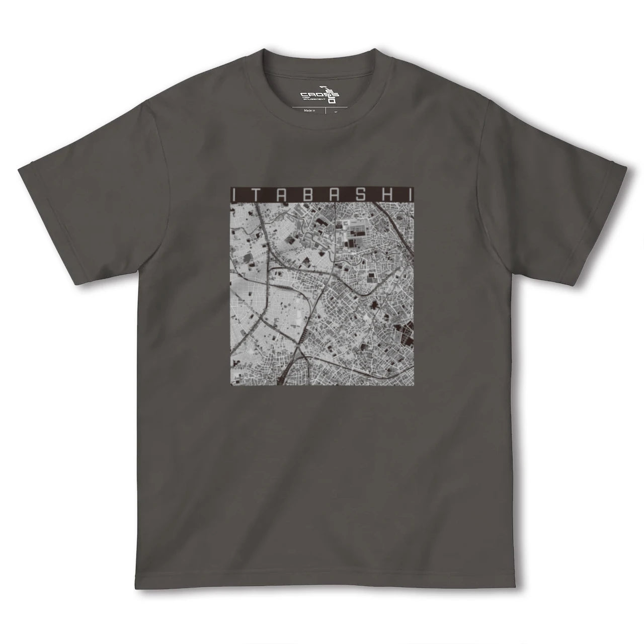 【板橋(東京都)】地図柄ヘビーウェイトTシャツ