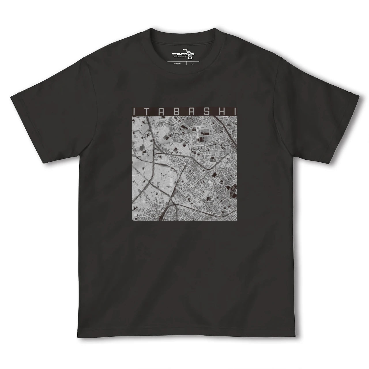 【板橋(東京都)】地図柄ヘビーウェイトTシャツ