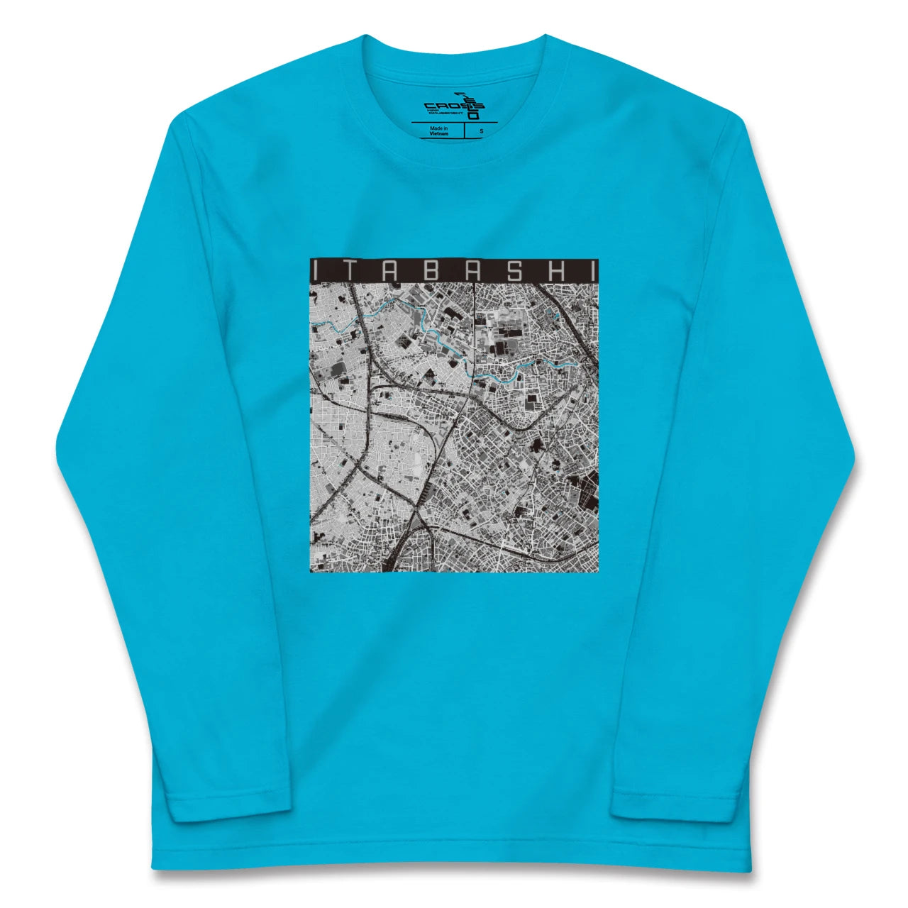 【板橋(東京都)】地図柄ロングスリーブTシャツ