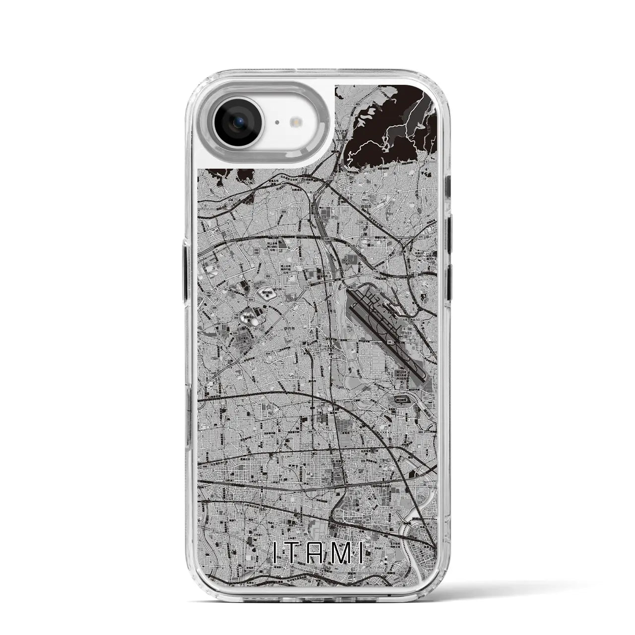 【伊丹(兵庫県)】地図柄iPhoneケース(MagSafeタイプ)