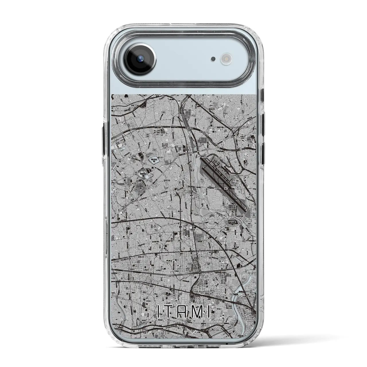 【伊丹(兵庫県)】地図柄iPhoneケース(MagSafeタイプ)