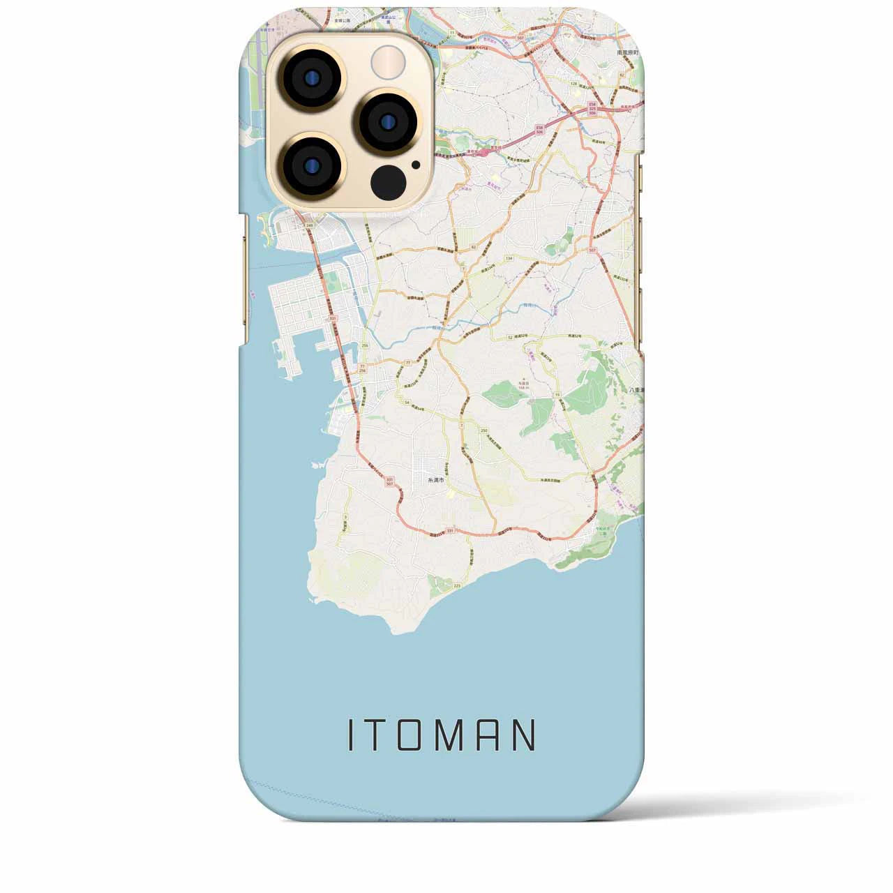 【糸満(沖縄県)】地図柄iPhoneケース(バックカバータイプ)