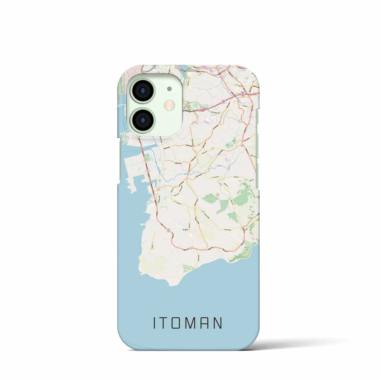 【糸満(沖縄県)】地図柄iPhoneケース(バックカバータイプ)