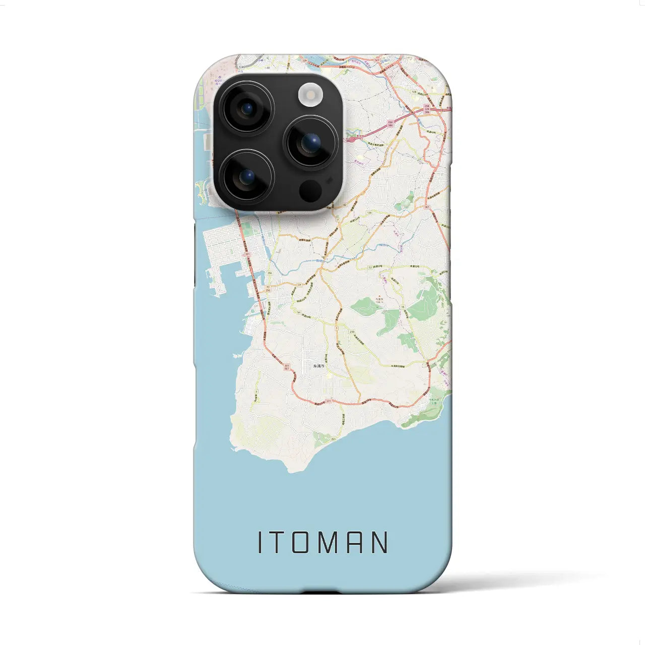 【糸満(沖縄県)】地図柄iPhoneケース(バックカバータイプ)