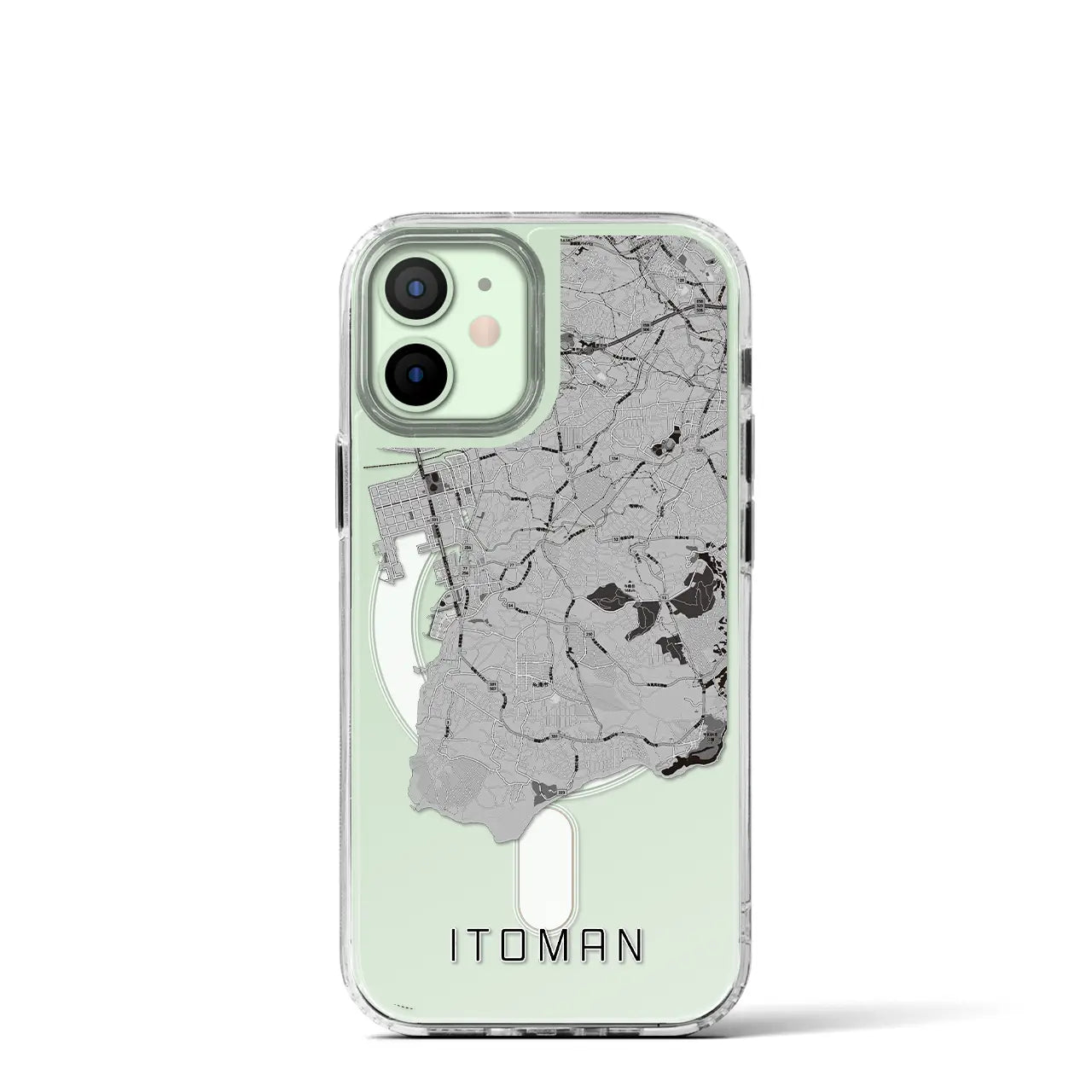 【糸満(沖縄県)】地図柄iPhoneケース(MagSafeタイプ)