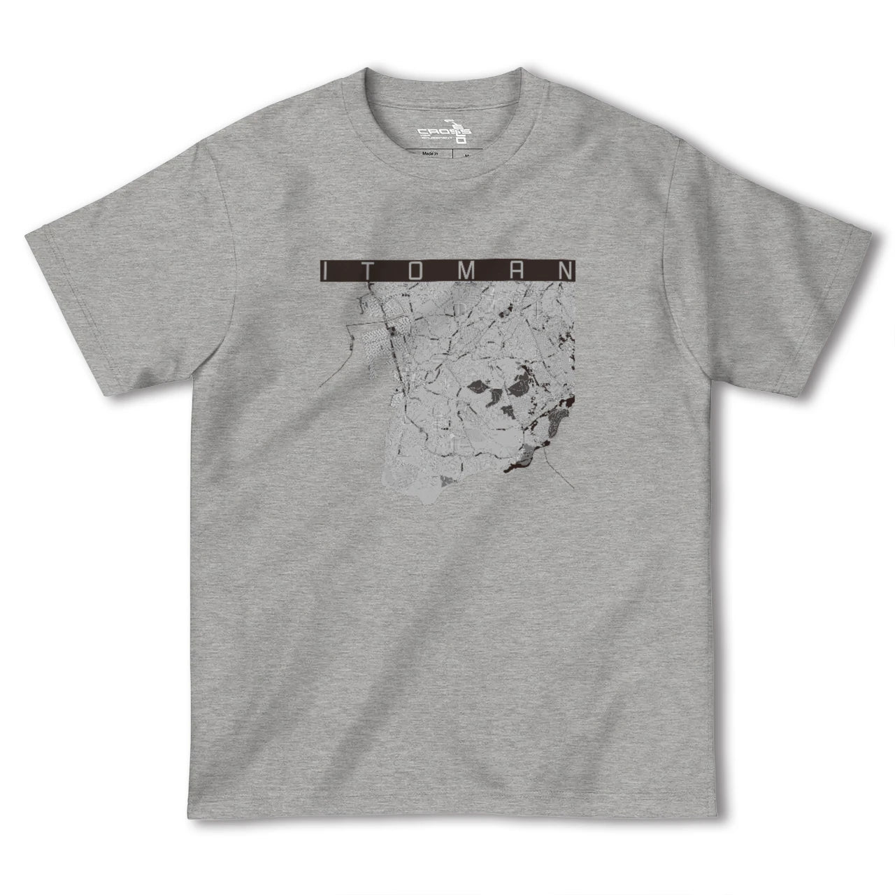 【糸満(沖縄県)】地図柄ヘビーウェイトTシャツ