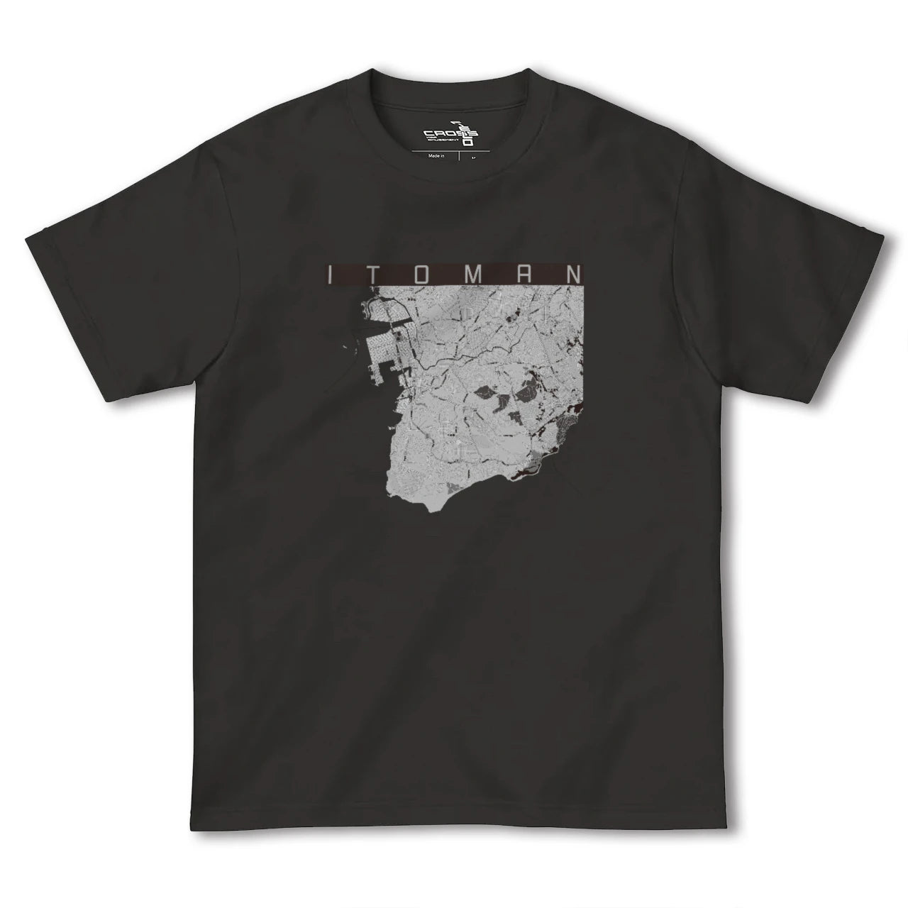 【糸満(沖縄県)】地図柄ヘビーウェイトTシャツ