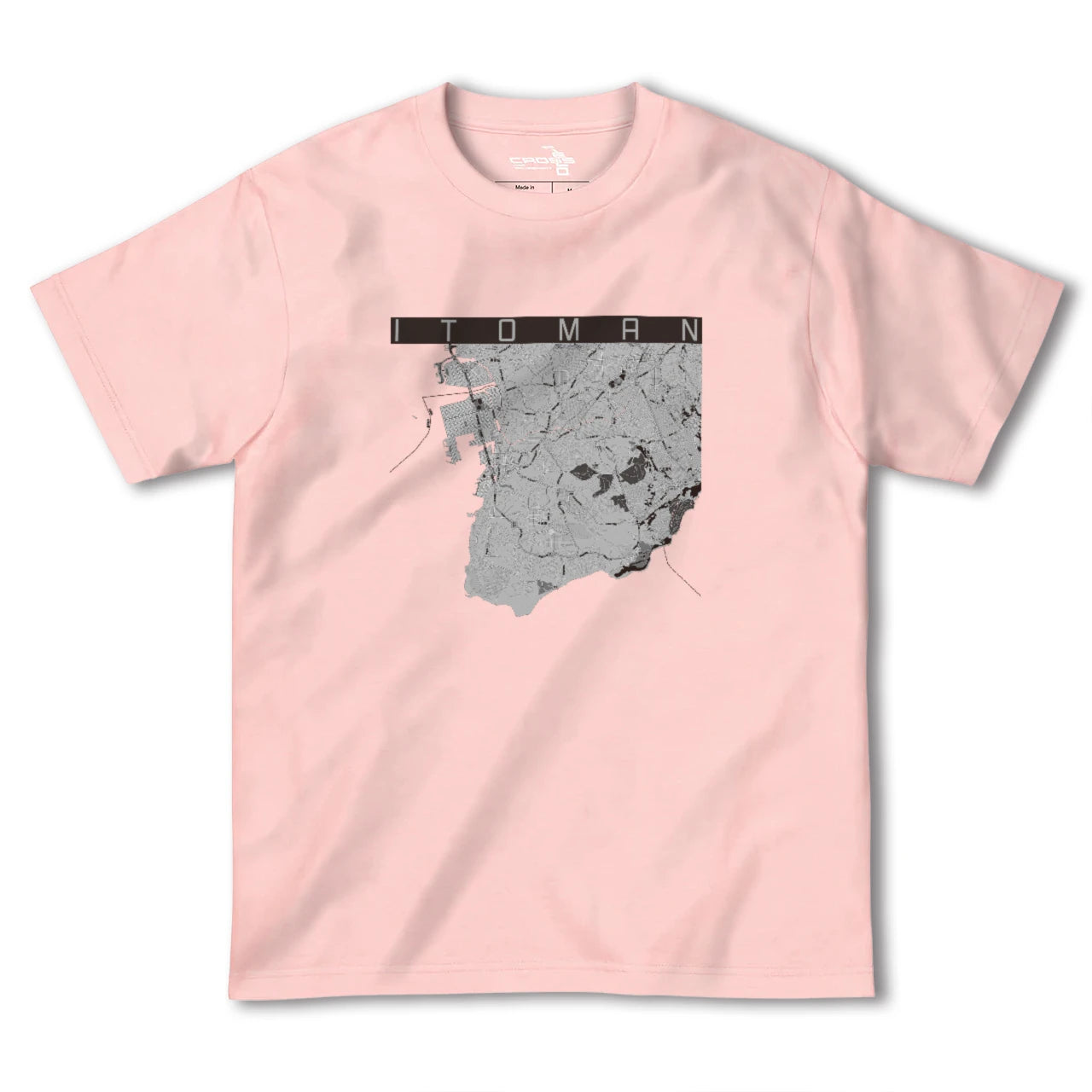 【糸満(沖縄県)】地図柄ヘビーウェイトTシャツ