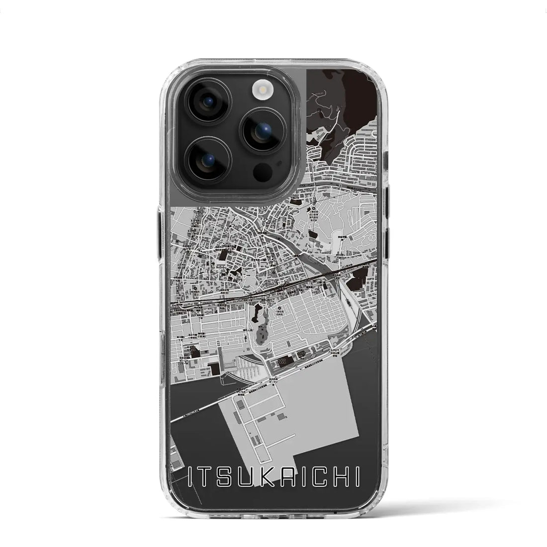 【五日市(広島県)】地図柄iPhoneケース(MagSafeタイプ)