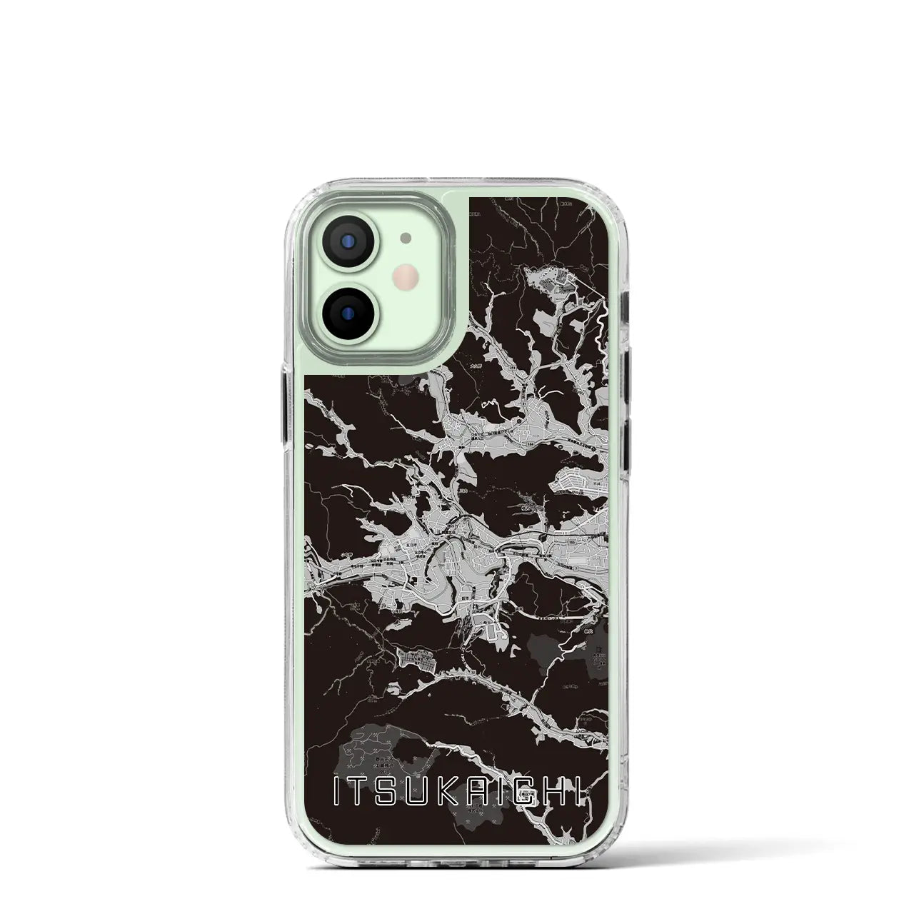 【五日市(東京都)】地図柄iPhoneケース(MagSafeタイプ)