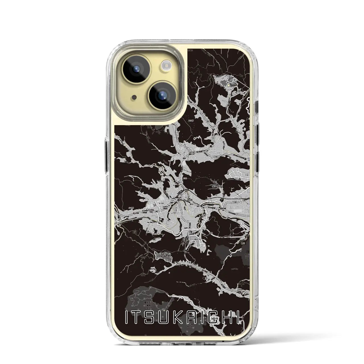 【五日市(東京都)】地図柄iPhoneケース(MagSafeタイプ)