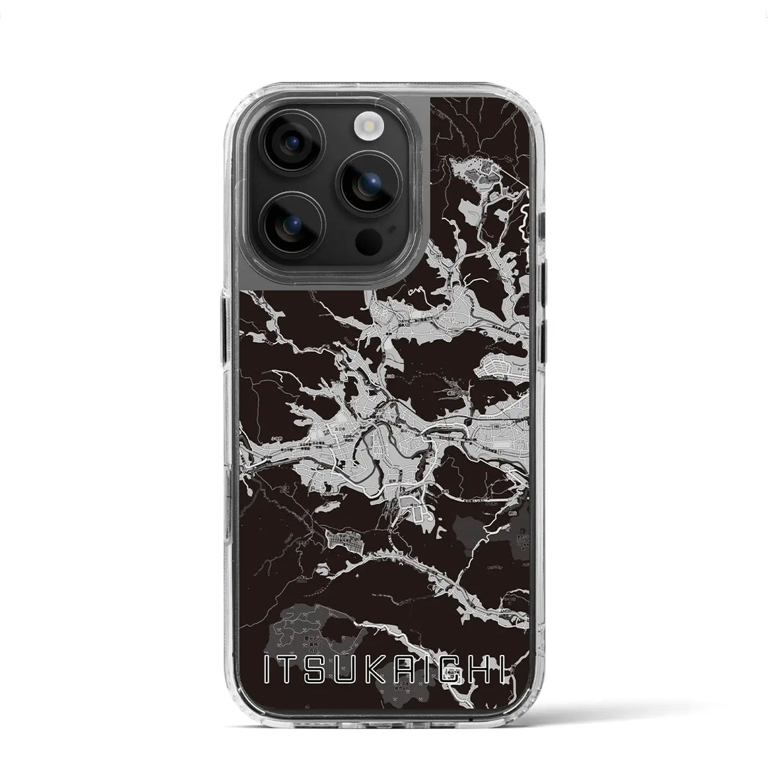 【五日市(東京都)】地図柄iPhoneケース(MagSafeタイプ)