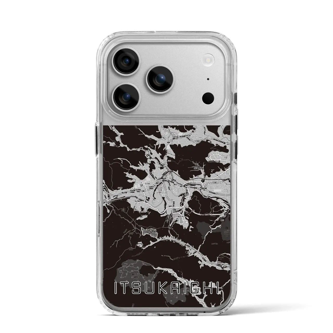 【五日市(東京都)】地図柄iPhoneケース(MagSafeタイプ)