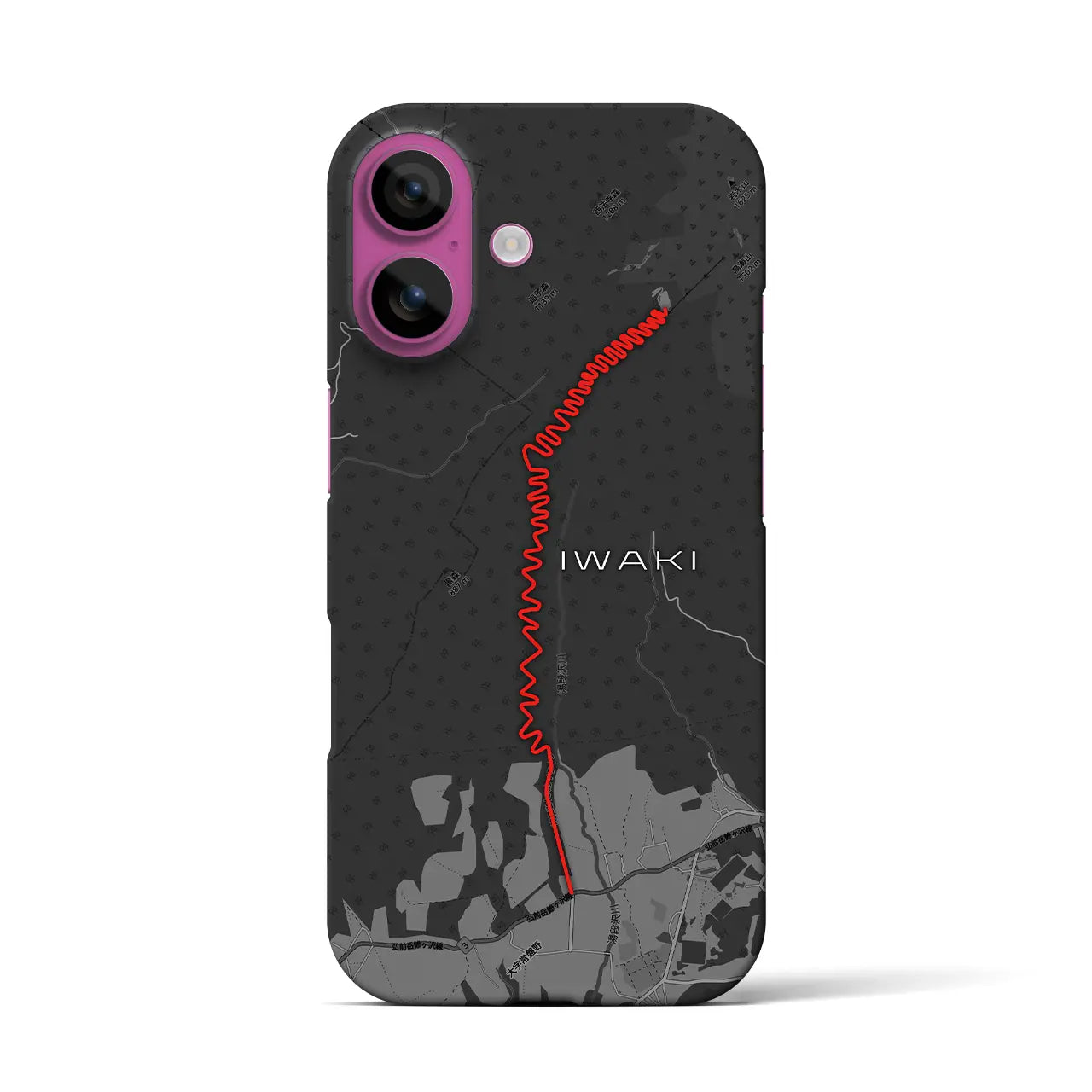 【岩木(青森県)】スカイラインiPhoneケース(バックカバータイプ)