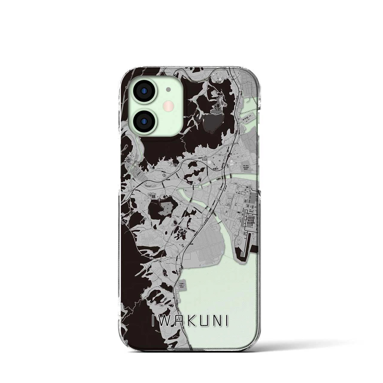 【岩国(山口県)】地図柄iPhoneケース(クリアタイプ)