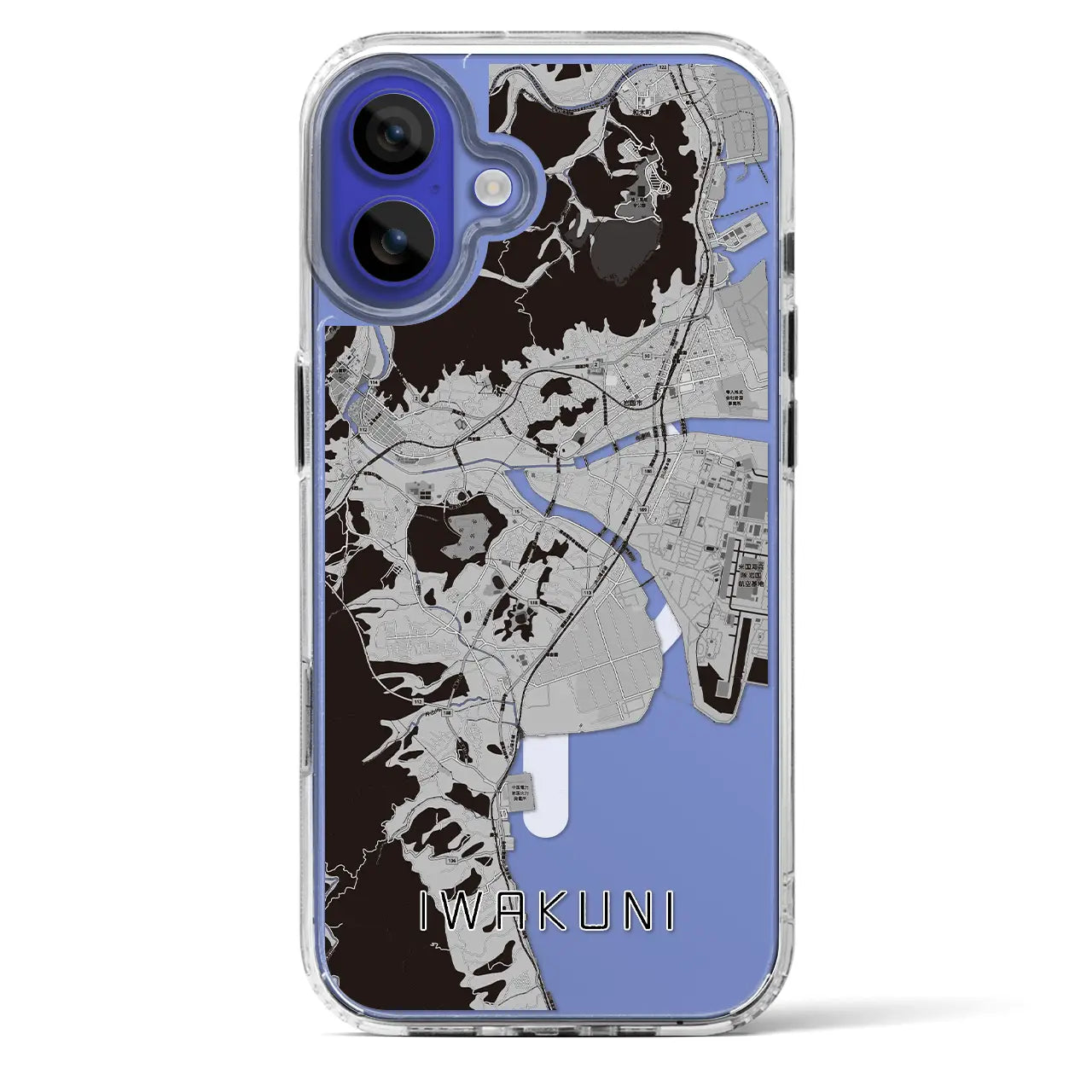 【岩国(山口県)】地図柄iPhoneケース(MagSafeタイプ)
