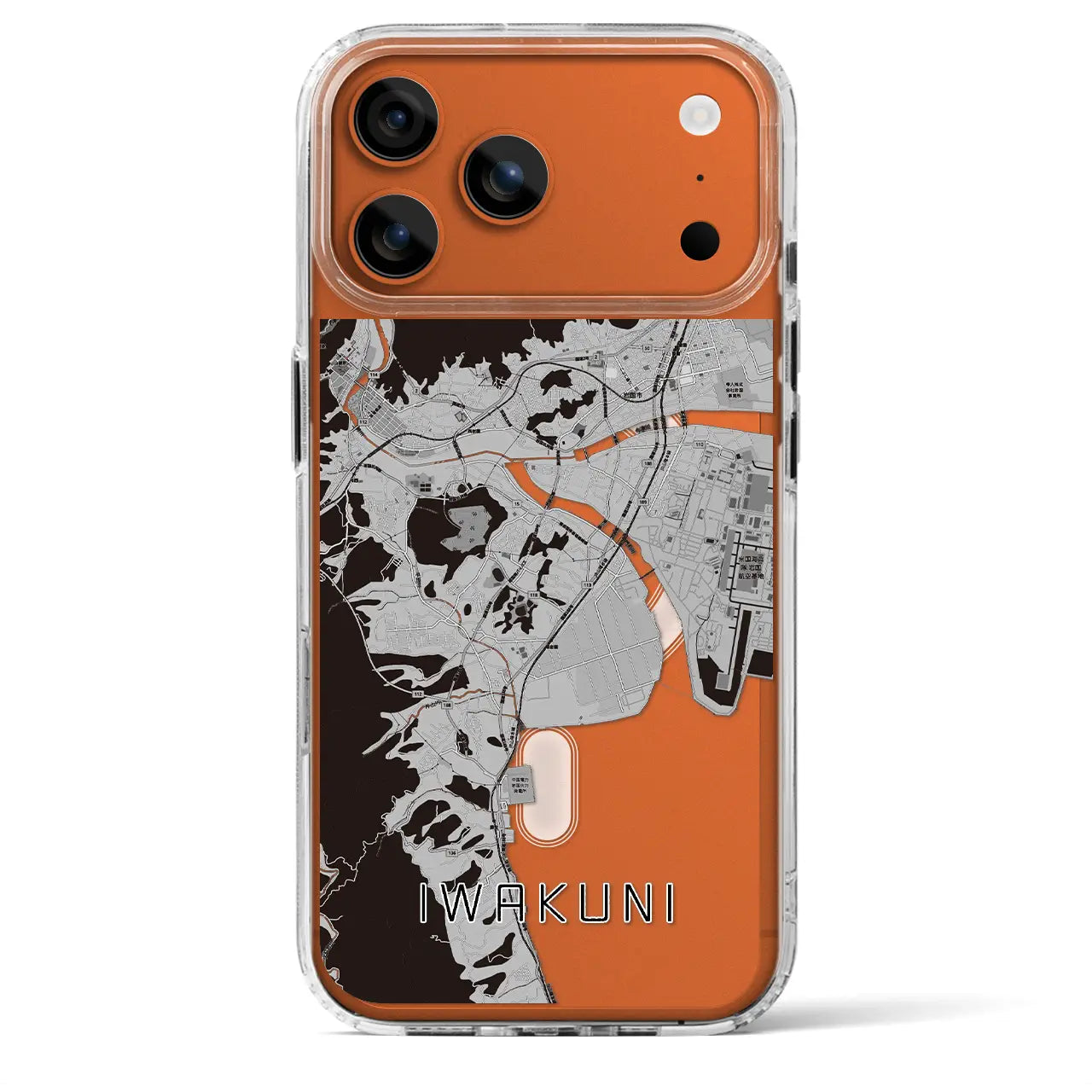 【岩国(山口県)】地図柄iPhoneケース(MagSafeタイプ)