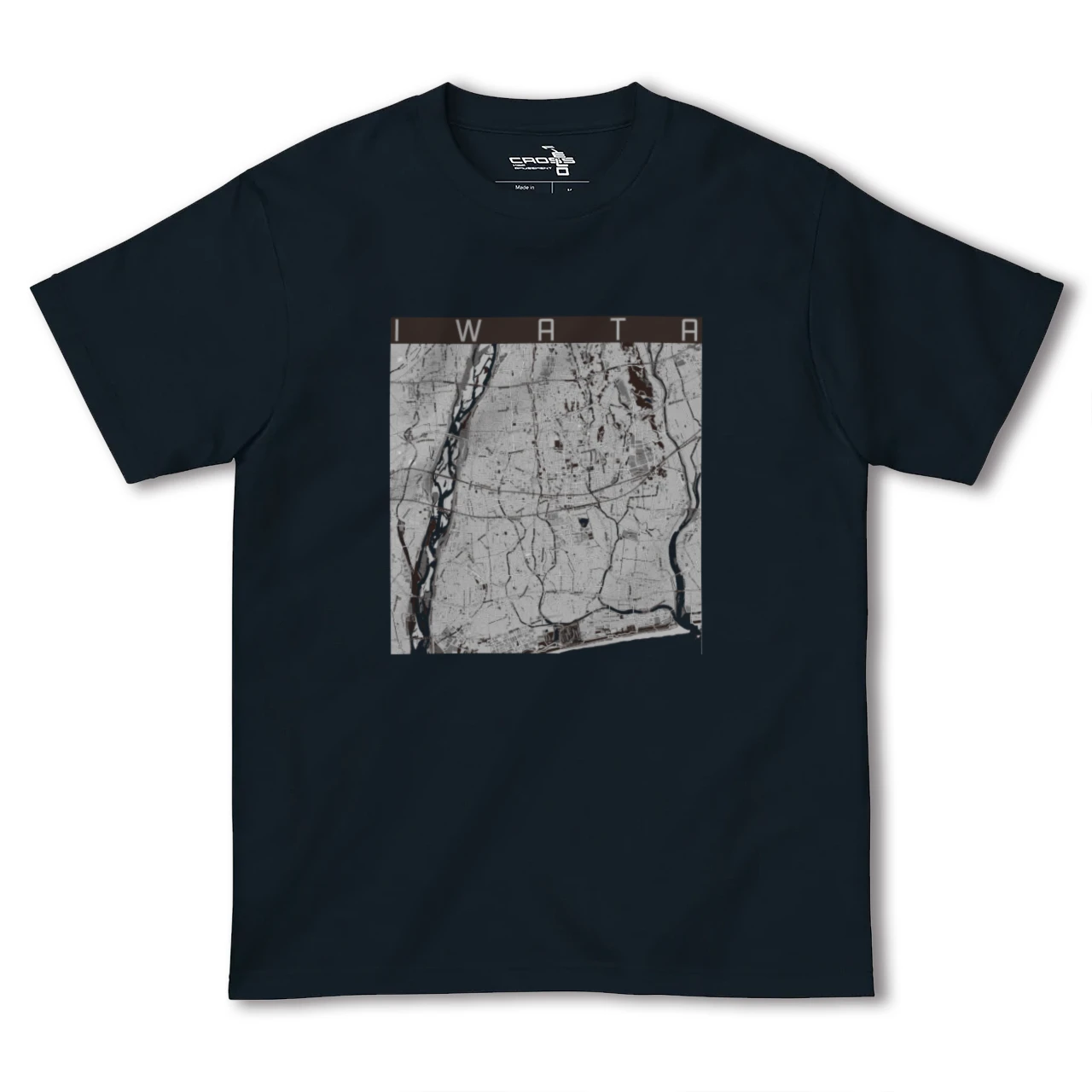 【磐田(静岡県)】地図柄ヘビーウェイトTシャツ