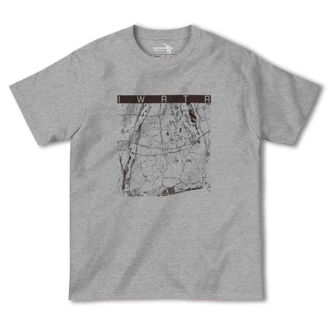 【磐田(静岡県)】地図柄ヘビーウェイトTシャツ