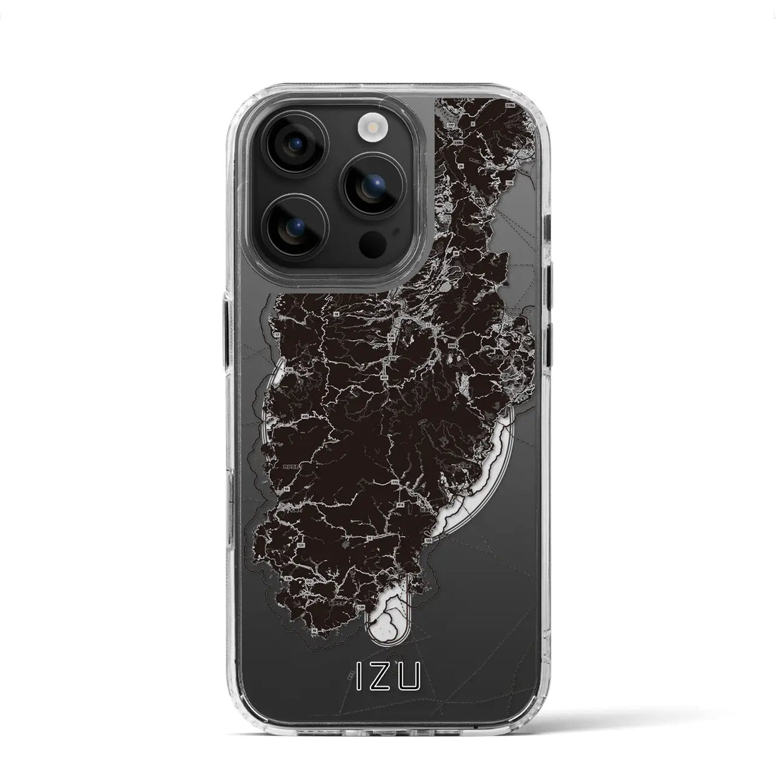 【伊豆2(静岡県)】地図柄iPhoneケース(MagSafeタイプ)