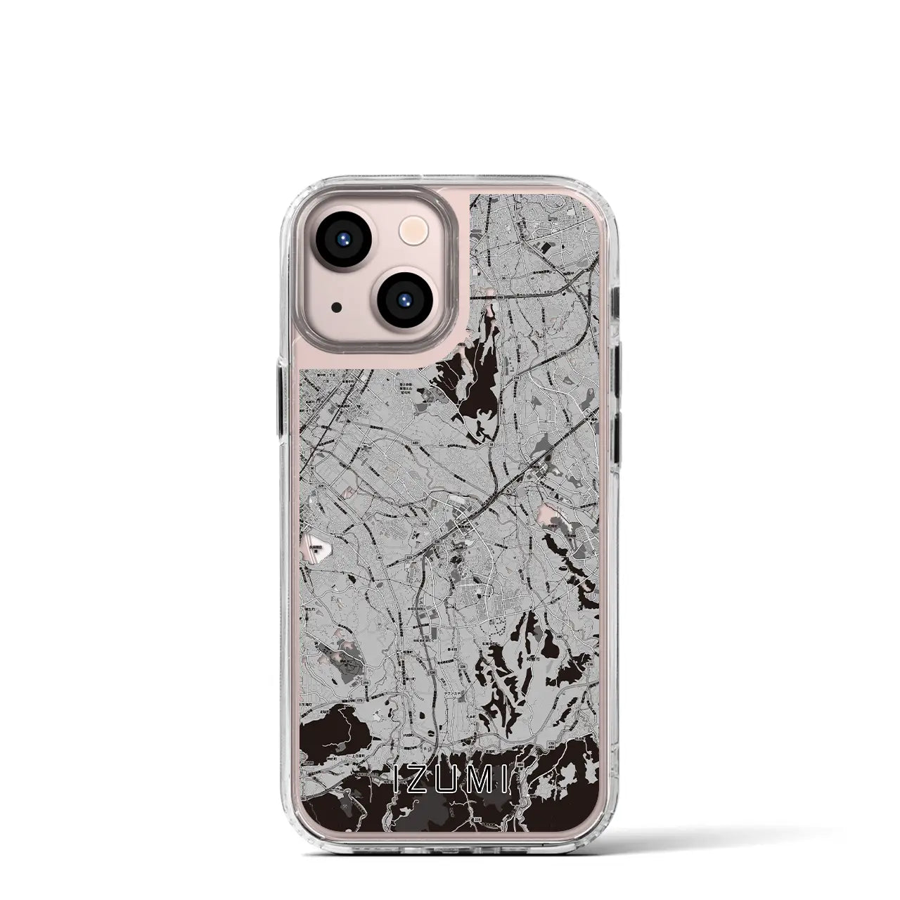【和泉(大阪府)】地図柄iPhoneケース(MagSafeタイプ)
