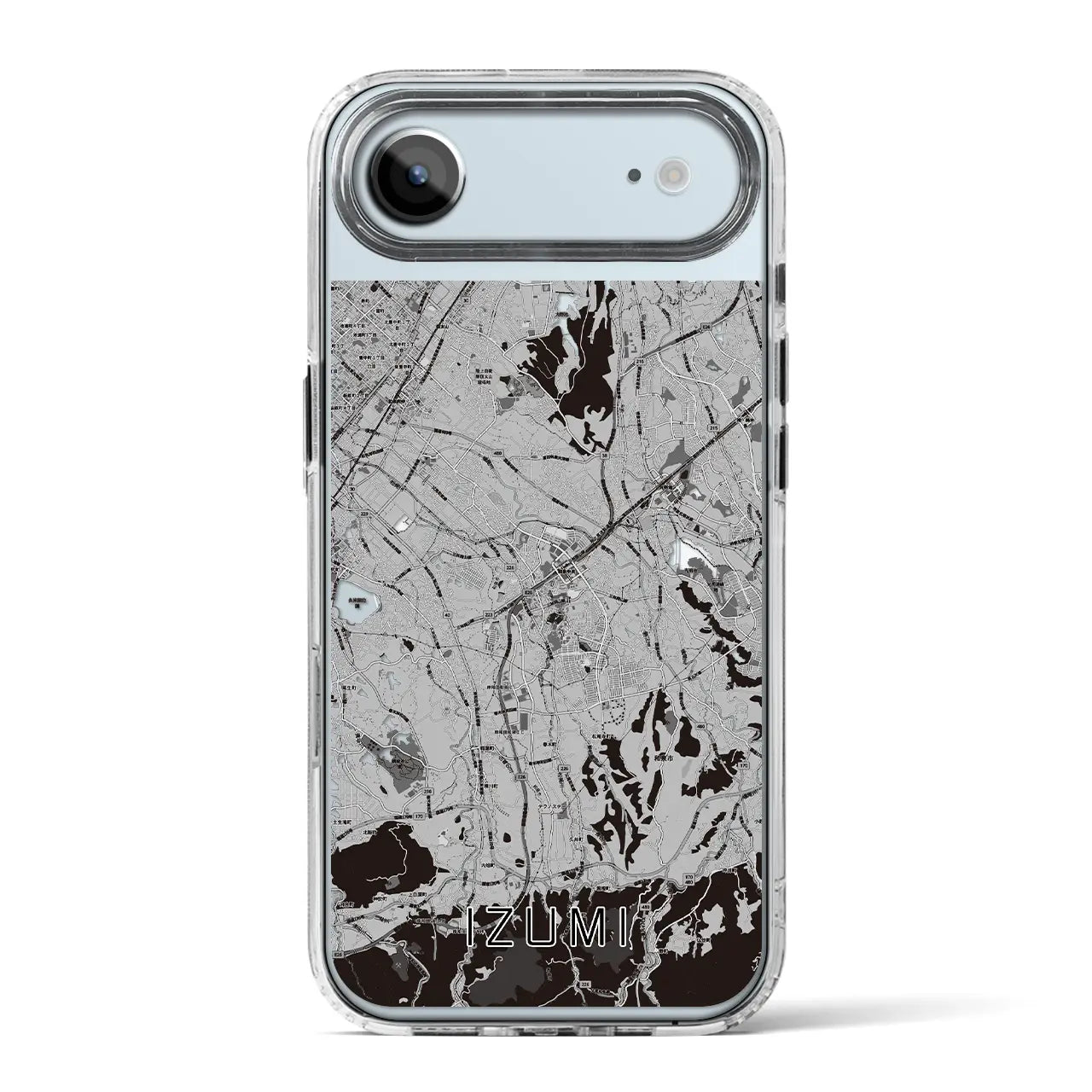 【和泉(大阪府)】地図柄iPhoneケース(MagSafeタイプ)