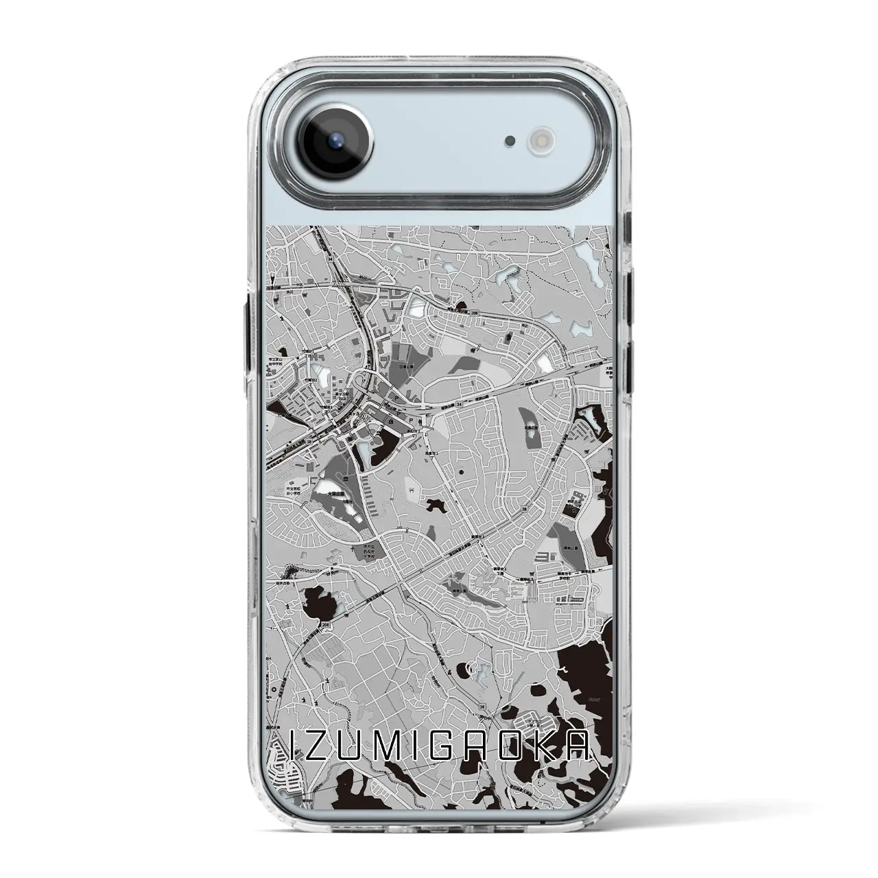 【泉ケ丘(大阪府)】地図柄iPhoneケース(MagSafeタイプ)