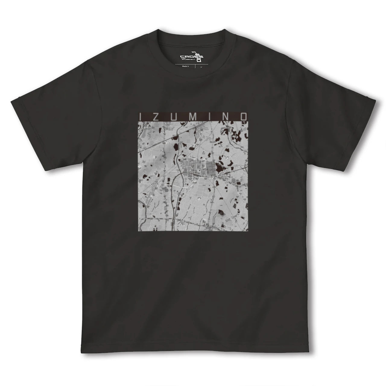 【いずみ野(神奈川県)】地図柄ヘビーウェイトTシャツ
