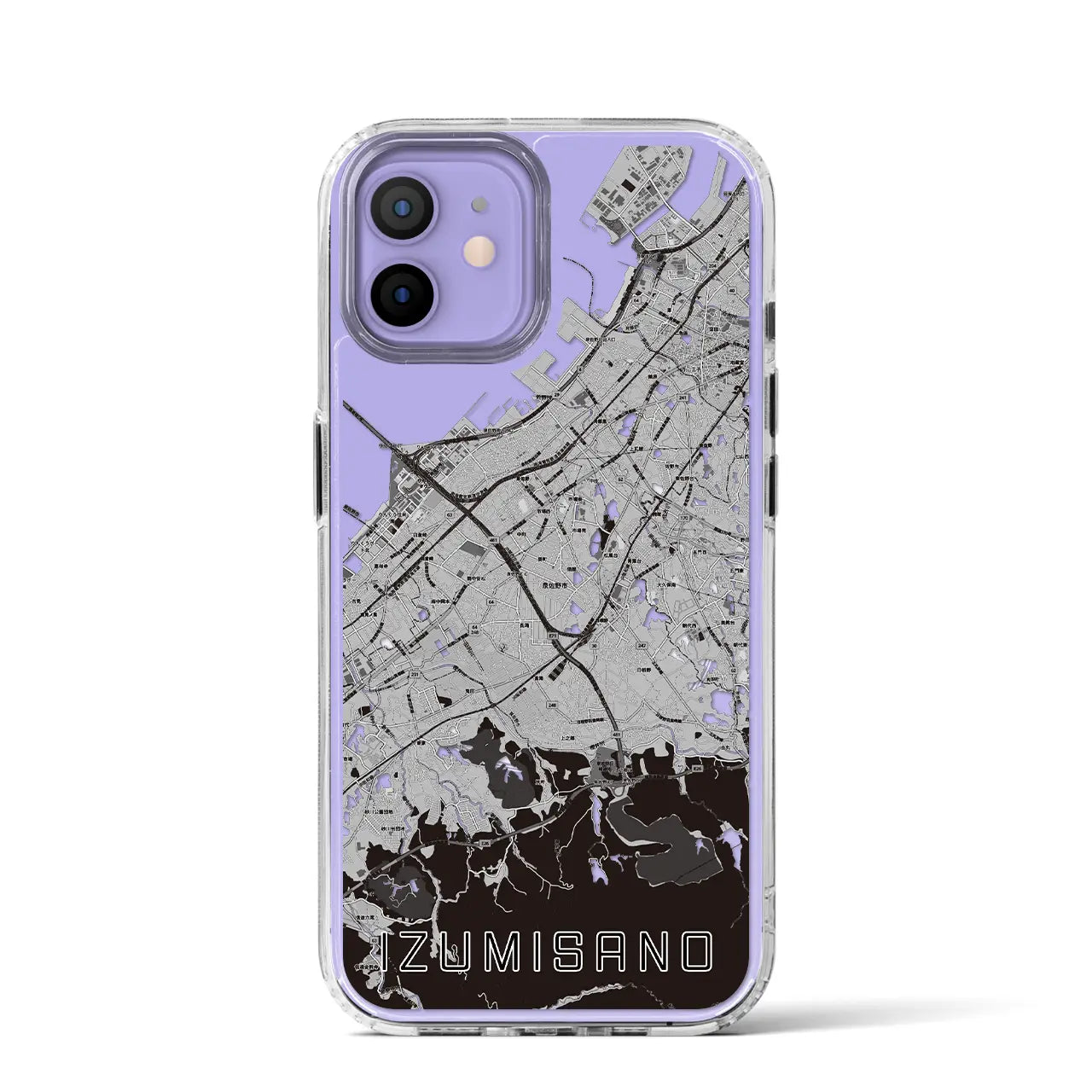 【泉佐野(大阪府)】地図柄iPhoneケース(MagSafeタイプ)