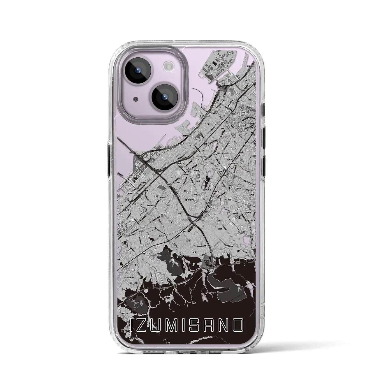 【泉佐野(大阪府)】地図柄iPhoneケース(MagSafeタイプ)