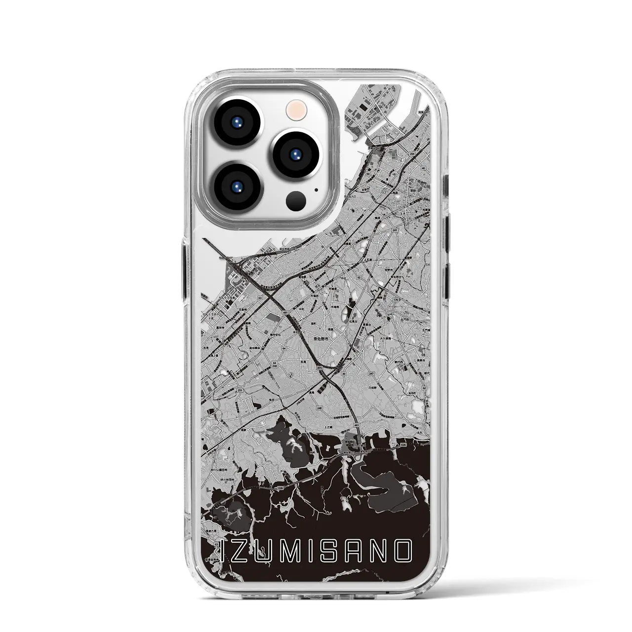 【泉佐野(大阪府)】地図柄iPhoneケース(MagSafeタイプ)