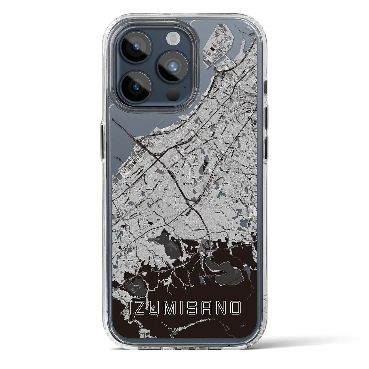 【泉佐野(大阪府)】地図柄iPhoneケース(MagSafeタイプ)