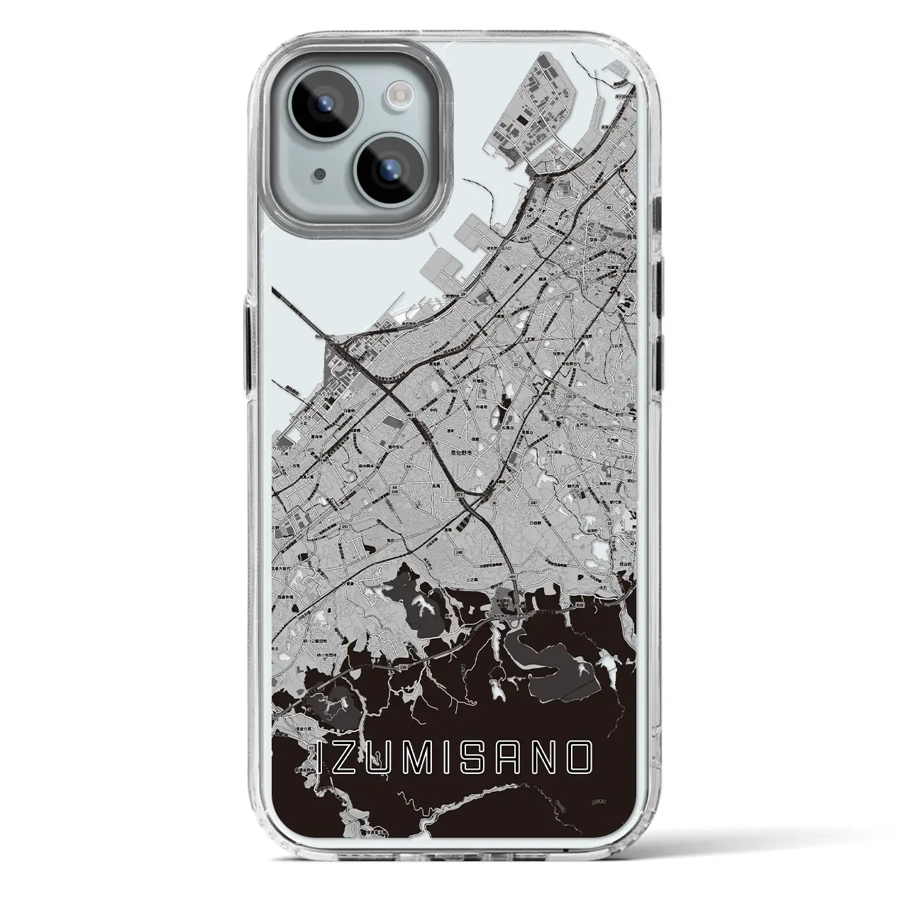 【泉佐野(大阪府)】地図柄iPhoneケース(MagSafeタイプ)