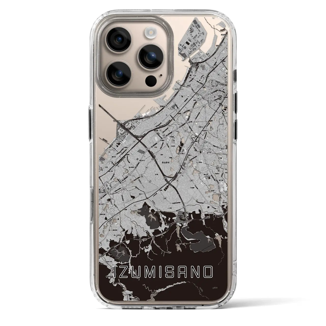 【泉佐野(大阪府)】地図柄iPhoneケース(MagSafeタイプ)