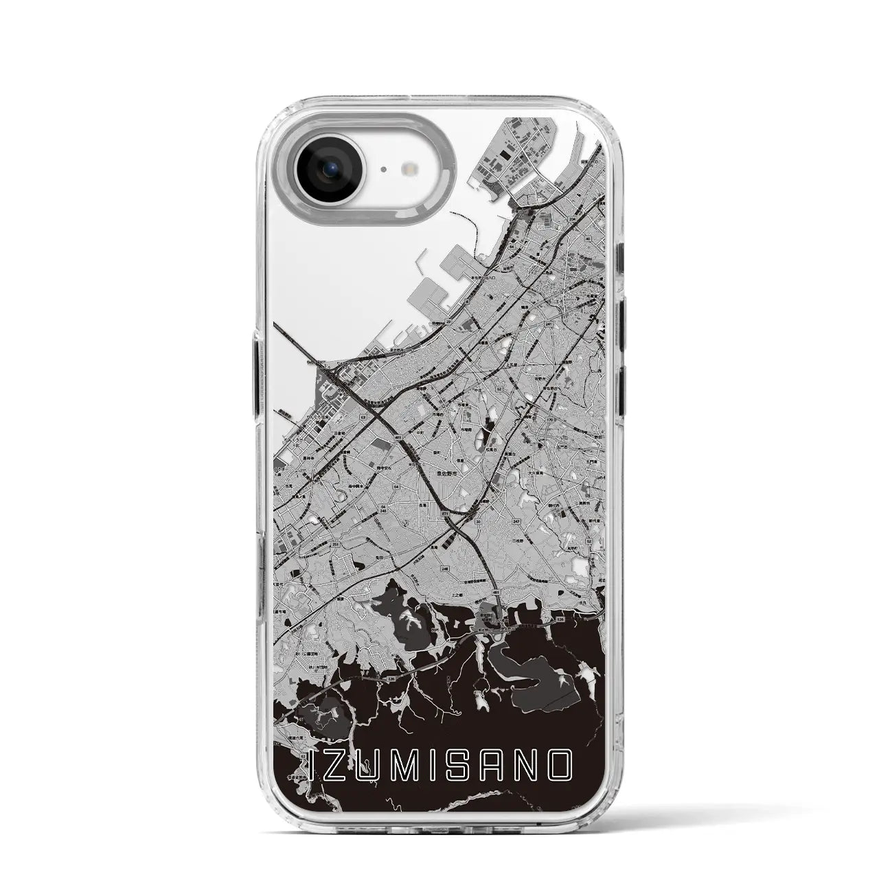 【泉佐野(大阪府)】地図柄iPhoneケース(MagSafeタイプ)