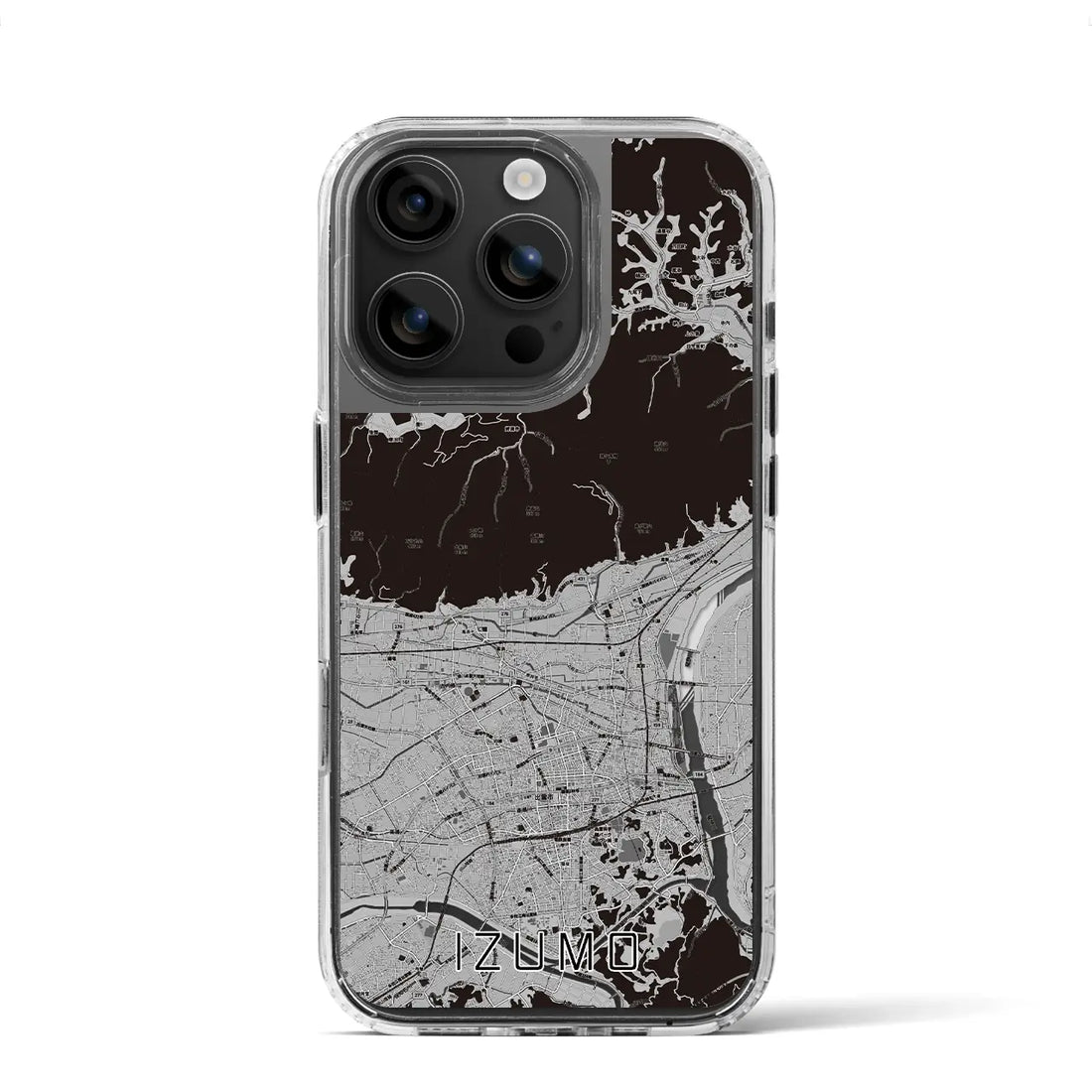【出雲(島根県)】地図柄iPhoneケース(MagSafeタイプ)