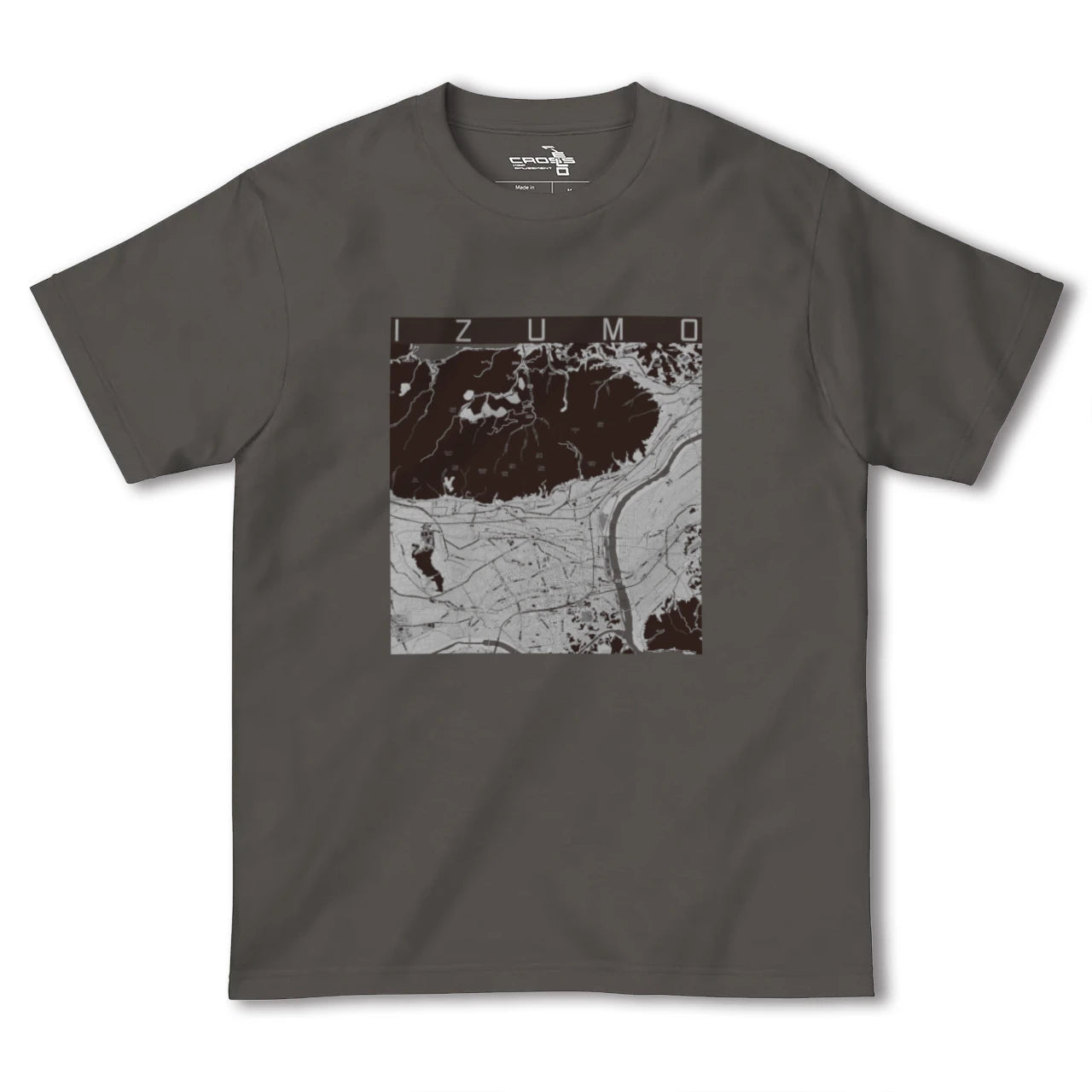 【出雲(島根県)】地図柄ヘビーウェイトTシャツ