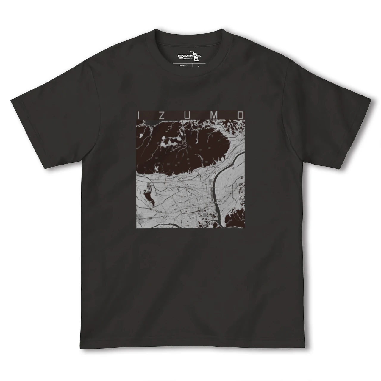 【出雲(島根県)】地図柄ヘビーウェイトTシャツ