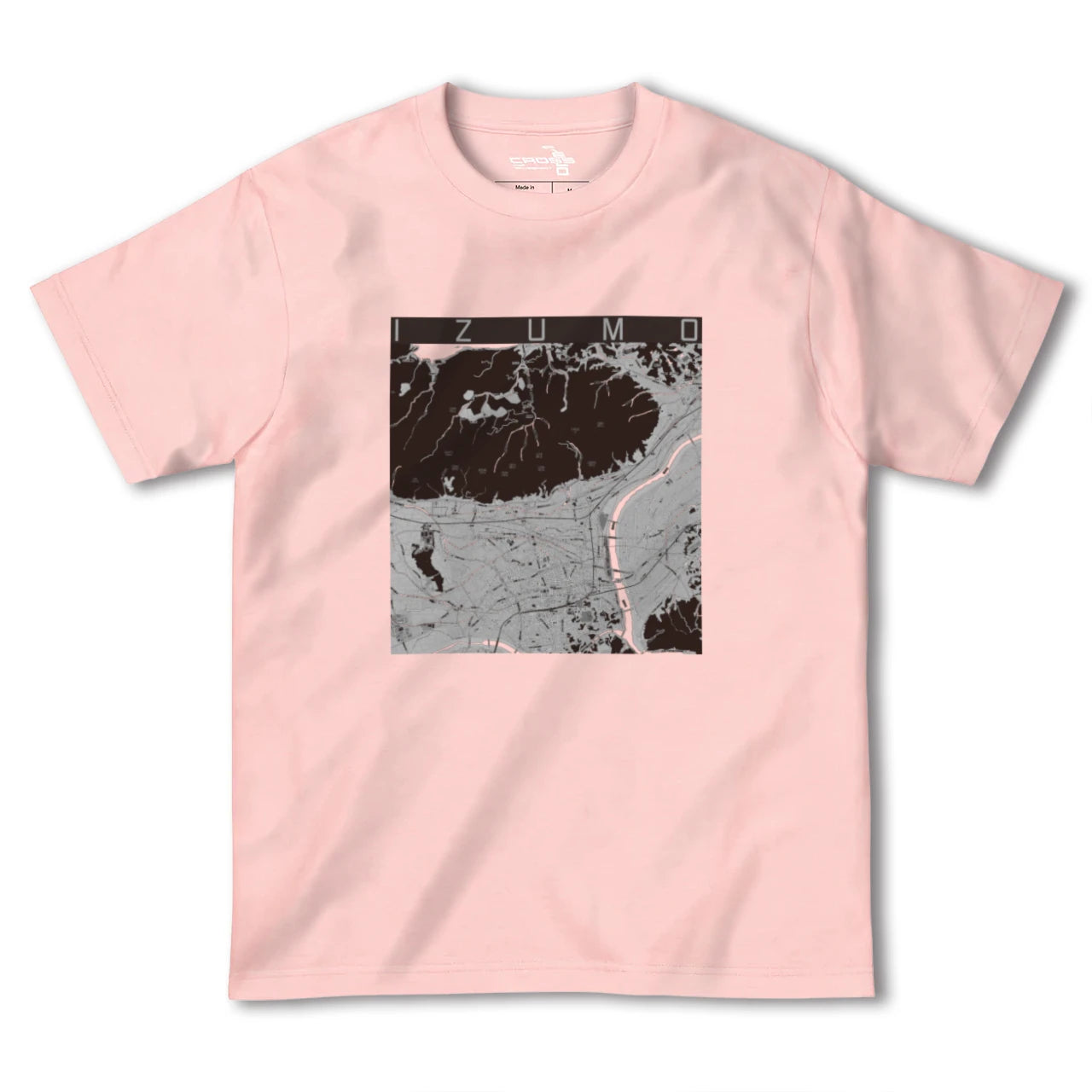 【出雲(島根県)】地図柄ヘビーウェイトTシャツ
