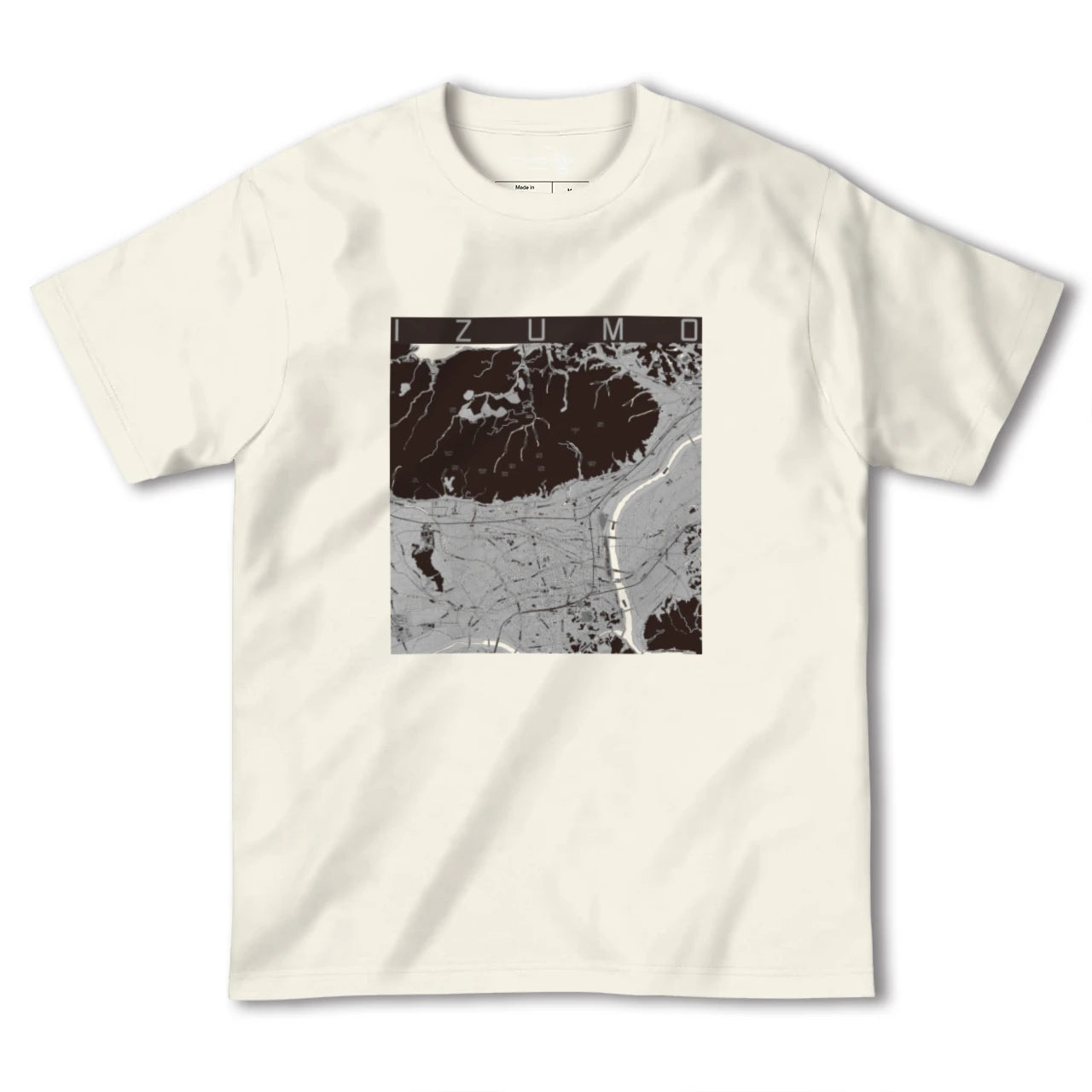 【出雲(島根県)】地図柄ヘビーウェイトTシャツ