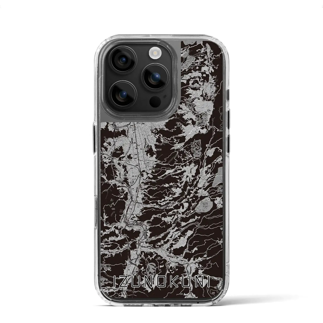 【伊豆の国(静岡県)】地図柄iPhoneケース(MagSafeタイプ)