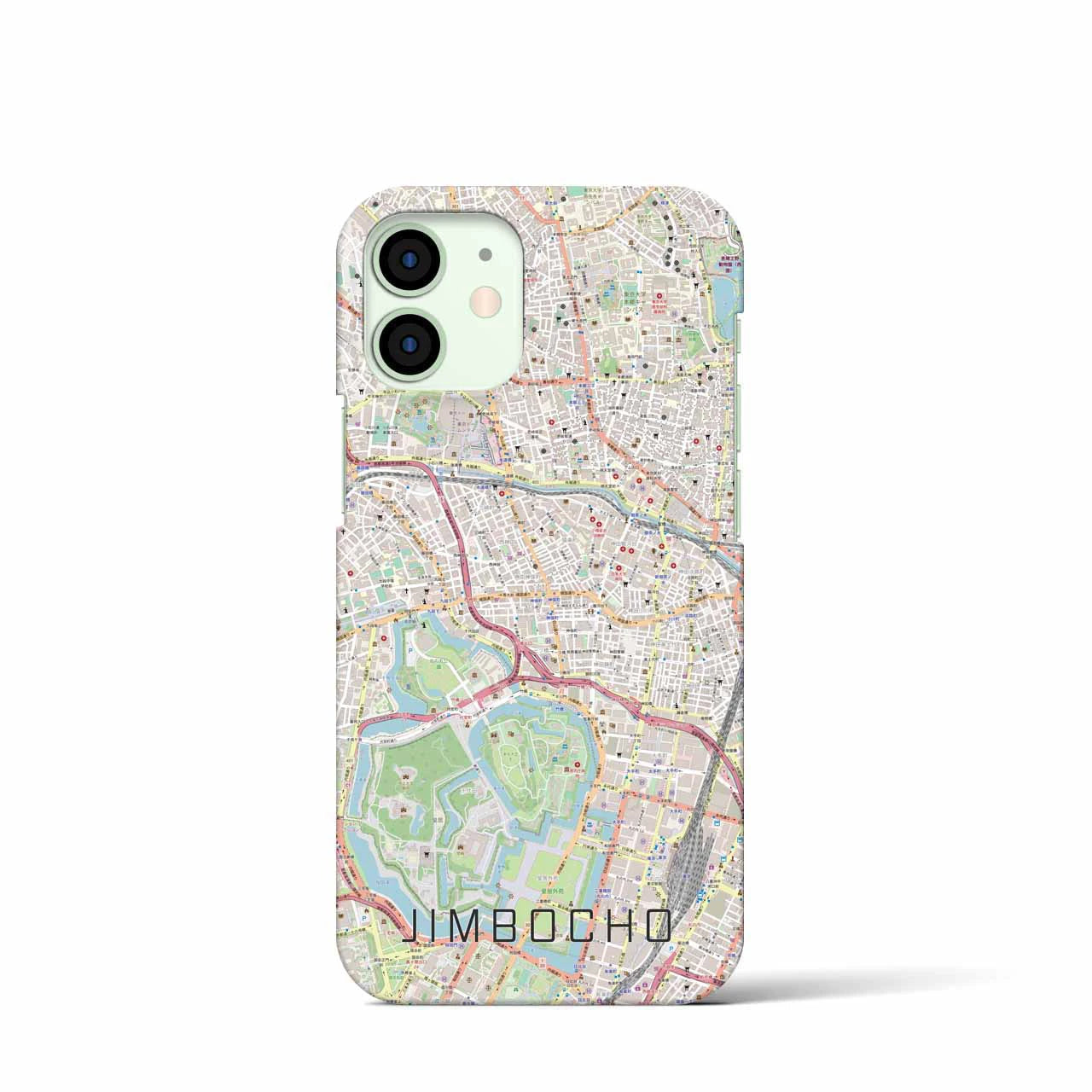【神保町(東京都)】地図柄iPhoneケース(バックカバータイプ)