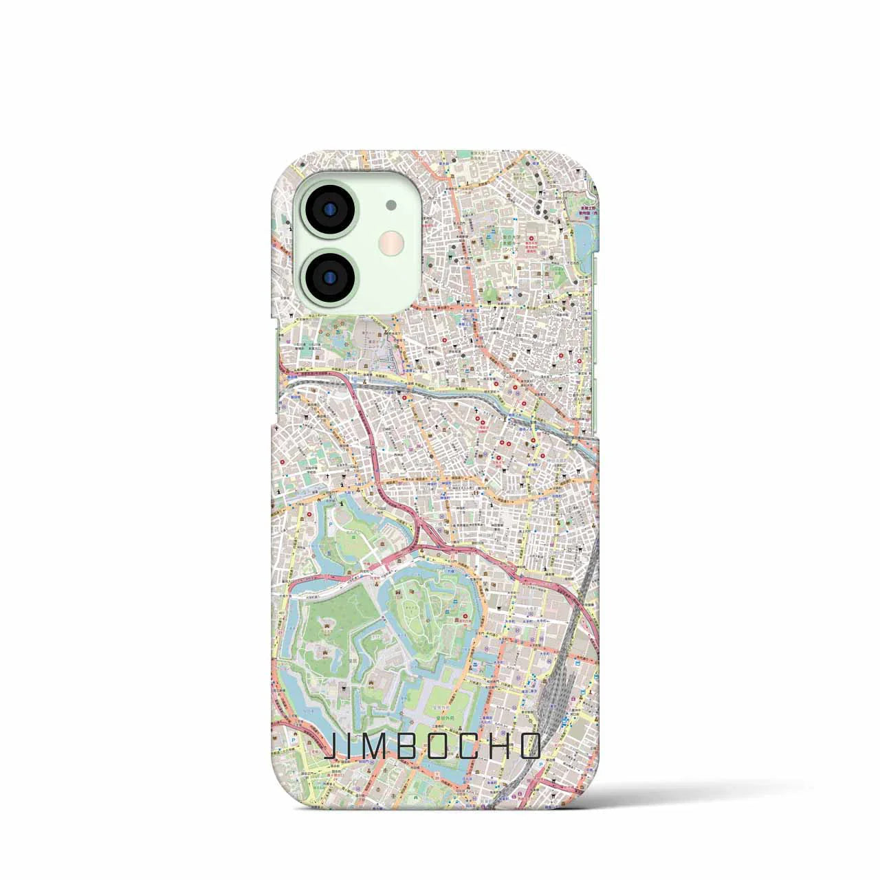 【神保町(東京都)】地図柄iPhoneケース(バックカバータイプ)