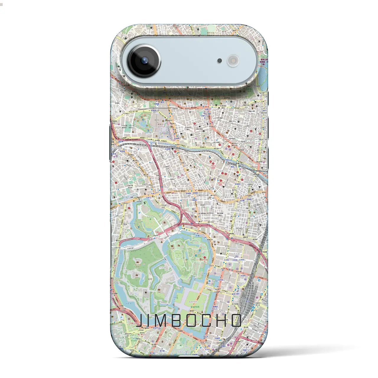 【神保町(東京都)】地図柄iPhoneケース(バックカバータイプ)