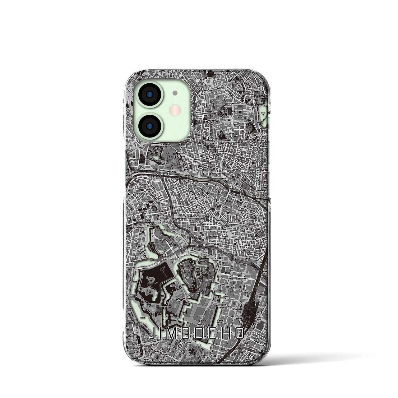 【神保町(東京都)】地図柄iPhoneケース(クリアタイプ)