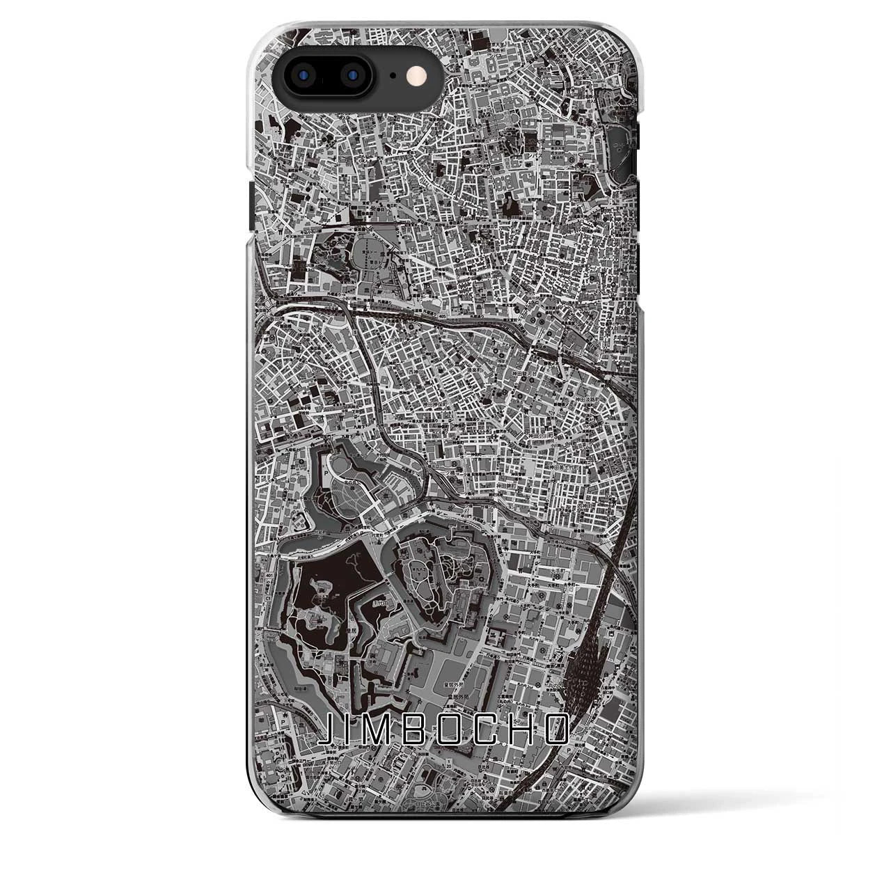 【神保町(東京都)】地図柄iPhoneケース(クリアタイプ)