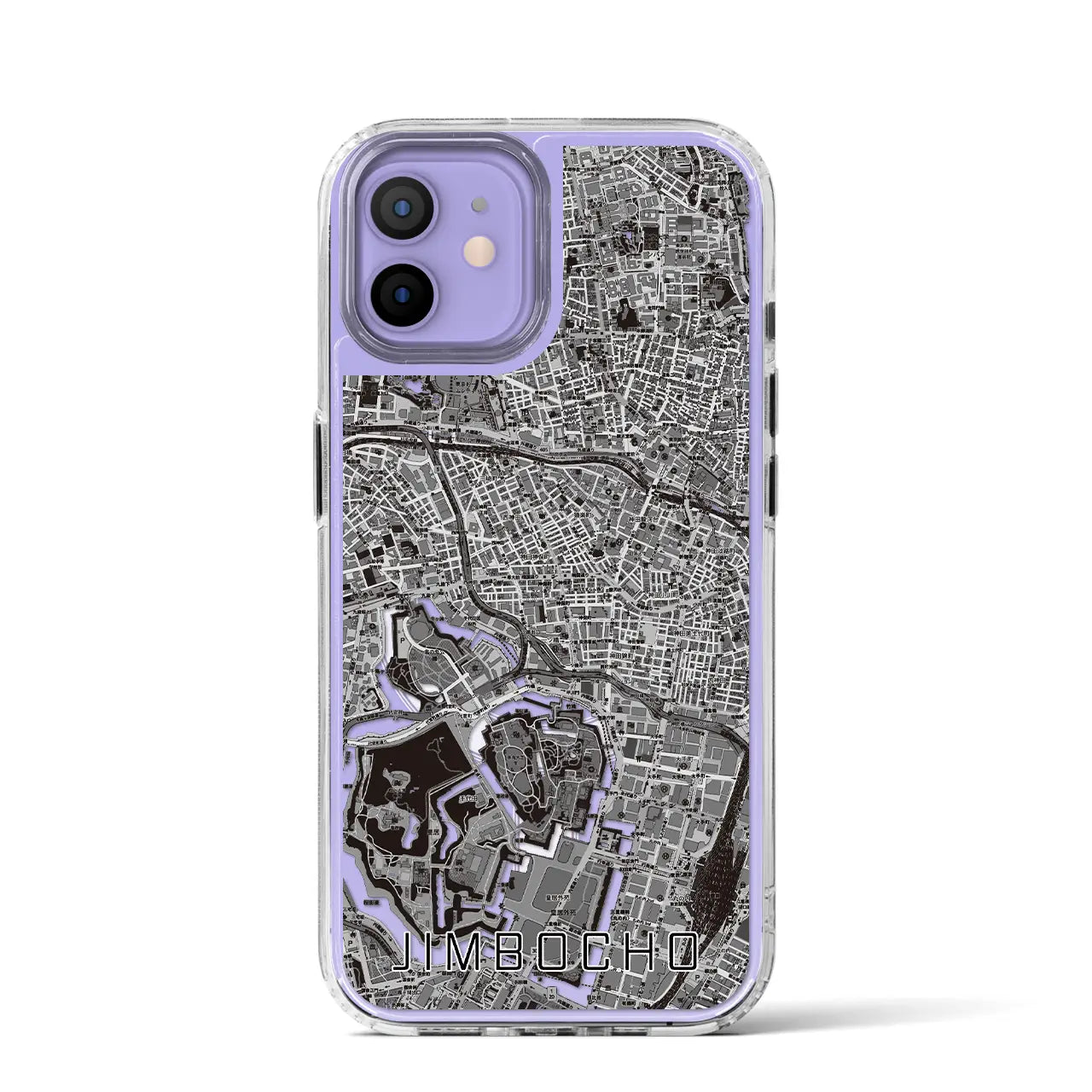 【神保町(東京都)】地図柄iPhoneケース(MagSafeタイプ)