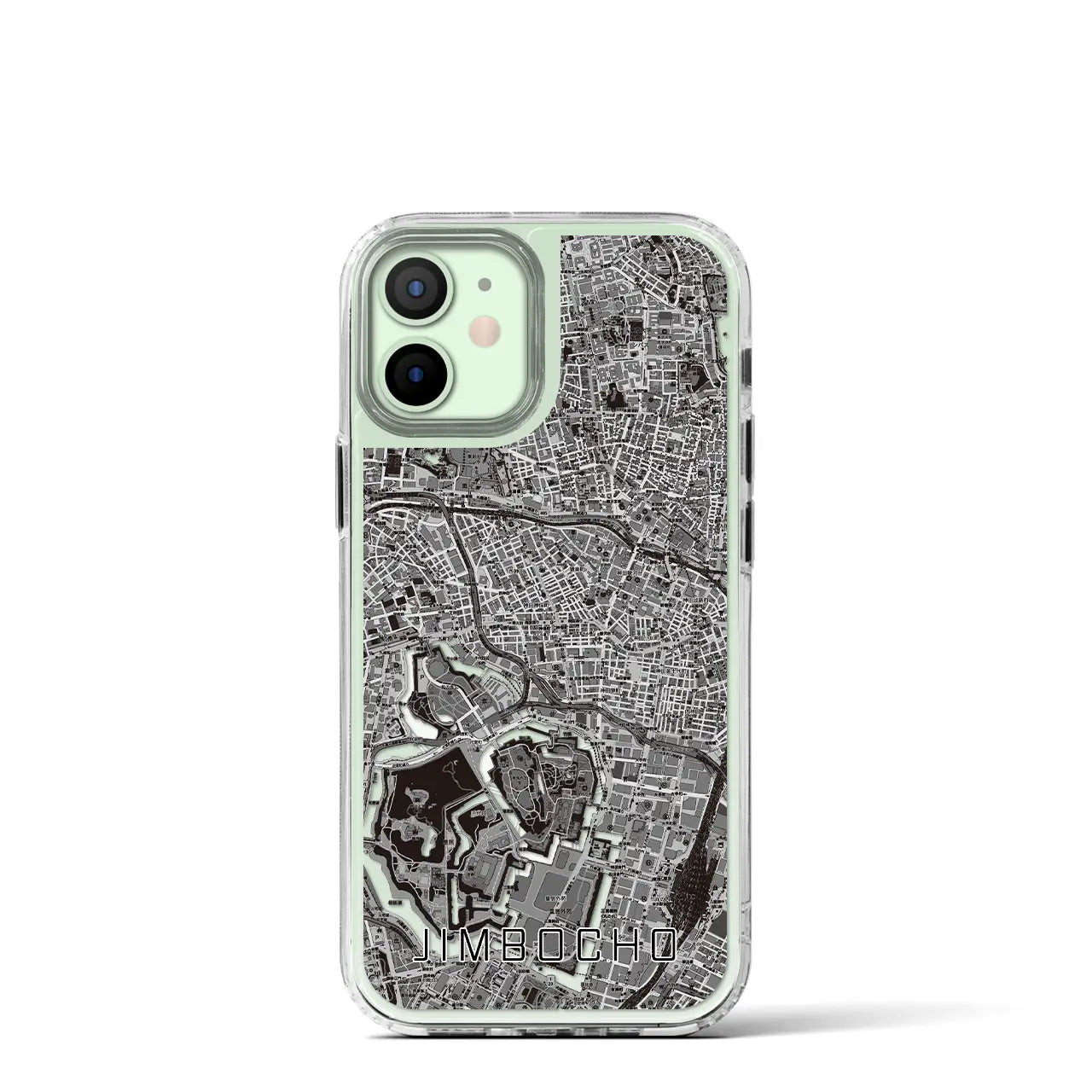 【神保町(東京都)】地図柄iPhoneケース(MagSafeタイプ)